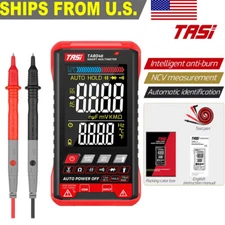 Digital Multimeter Voltmeter AC DC Volt Meter Ohm Auto Range Tester with Light