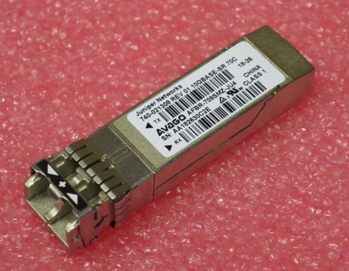 Juniper Avago AFBR-709SMZ-JU4 10GBASE-SR 10G SFP+ Transceiver