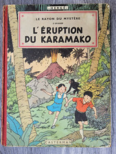 Jo Zette et Jocko - L'Eruption Du Karamako - EO B5 - 1951 - Tintin