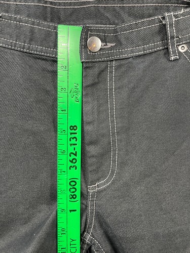 McDonald's Work Wear Pants Men's 38R Black Cotton Casual Mid Rise Straight Leg - Picture 15 of 18