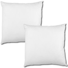 2er Pack befüllte Kissen Kopfkissen Federkissen Füllkissen Kissenfüllung Inlett