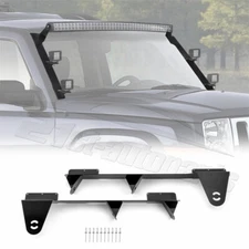 54'' Light Bar A-Pillar Mounting Bracket For Jeep Commander XK 05-06 07 08 09 10