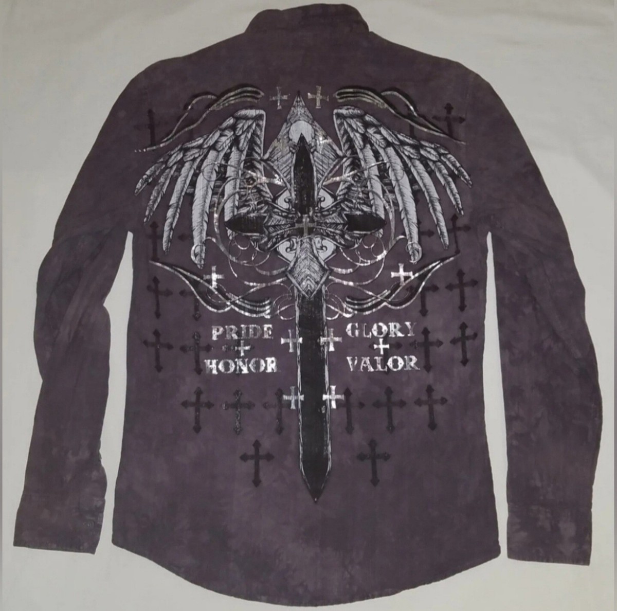 Mens Helix Button Up Shirt Top Sz Small | eBay