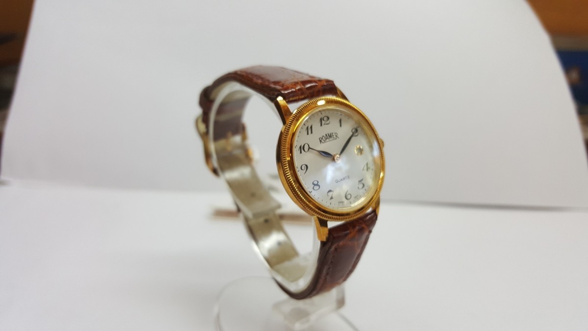 Orologio Da Donna Vintage Rettangolare In Oro E Argento – Quadrante Numeri Romani, Impermeabile 3ATM, Regolabile