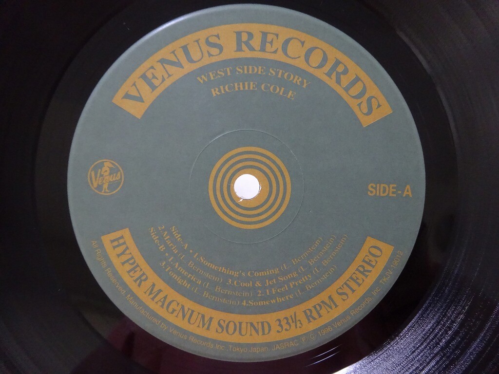 25%OFF Richie Cole West Side Story Venus Records TKJV-19012 Japan