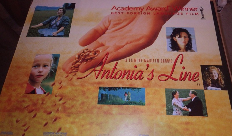Antonia's Line 1995 Movie Poster Willeke van Ammelrooy 30x40" British Quad NOS~