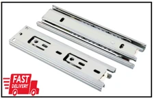 URBEST Ball Bearing Drawer Slides Full Extension 6 Inch Telescopic Slider for Ca