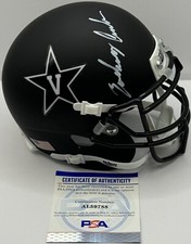 Zachary Zach Cunningham Signed Auto Vanderbilt Commodores Mini Helmet PSA/DNA