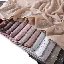 Muslim Women Long Scarf Head Cover Islamic Wrap Shawls Headscarf Scarves Stoles