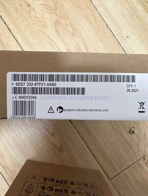 1PC SIEMENS 6ES7332-8TF01-0AB0 Analog output module BRAND NEW Fedex or DHL