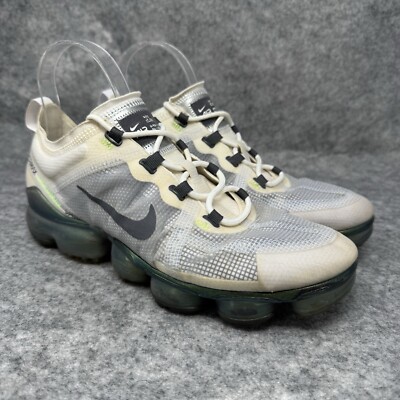 Nike Air VaporMax 2019 PRM Shoes Mens White Lime Blast
