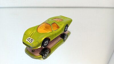 Matchbox Superfast Ford Group 6 lime green pink Base Good Super Rare Very Rare