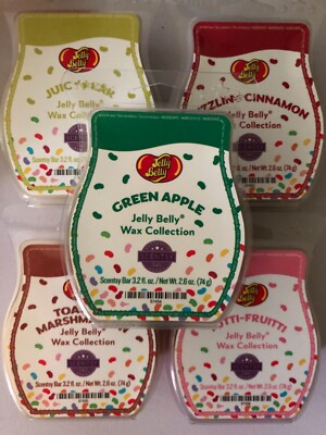Jelly Belly Collection Scentsy Wax Bars Tarts Fragrance Melts FREE SHIPPING!