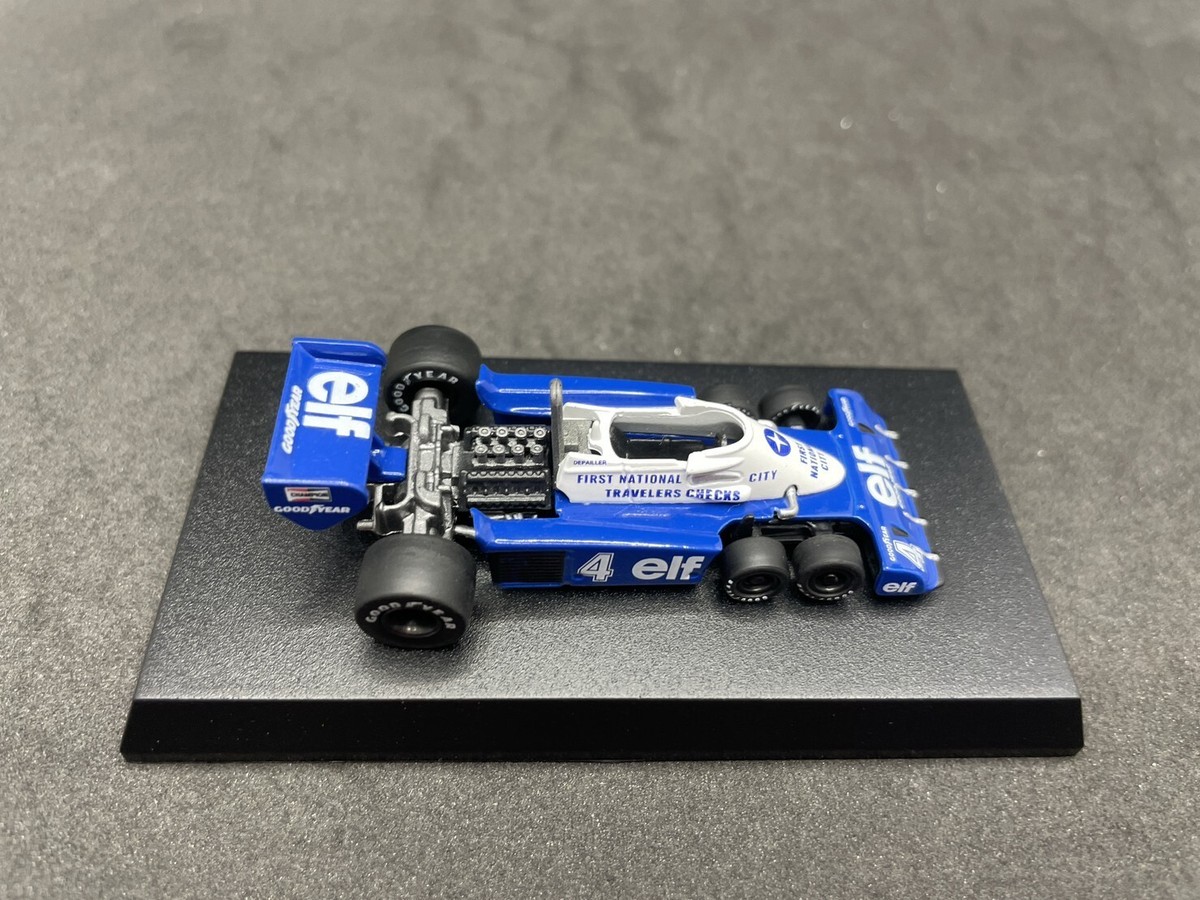 Kyosho 1/64 Tyrrell collection P34 1977 #4 P.Depailler Diecast