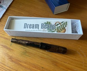 Benu Talisman Fountain Pen in Dream Bean - Medium Point -  With Box USED