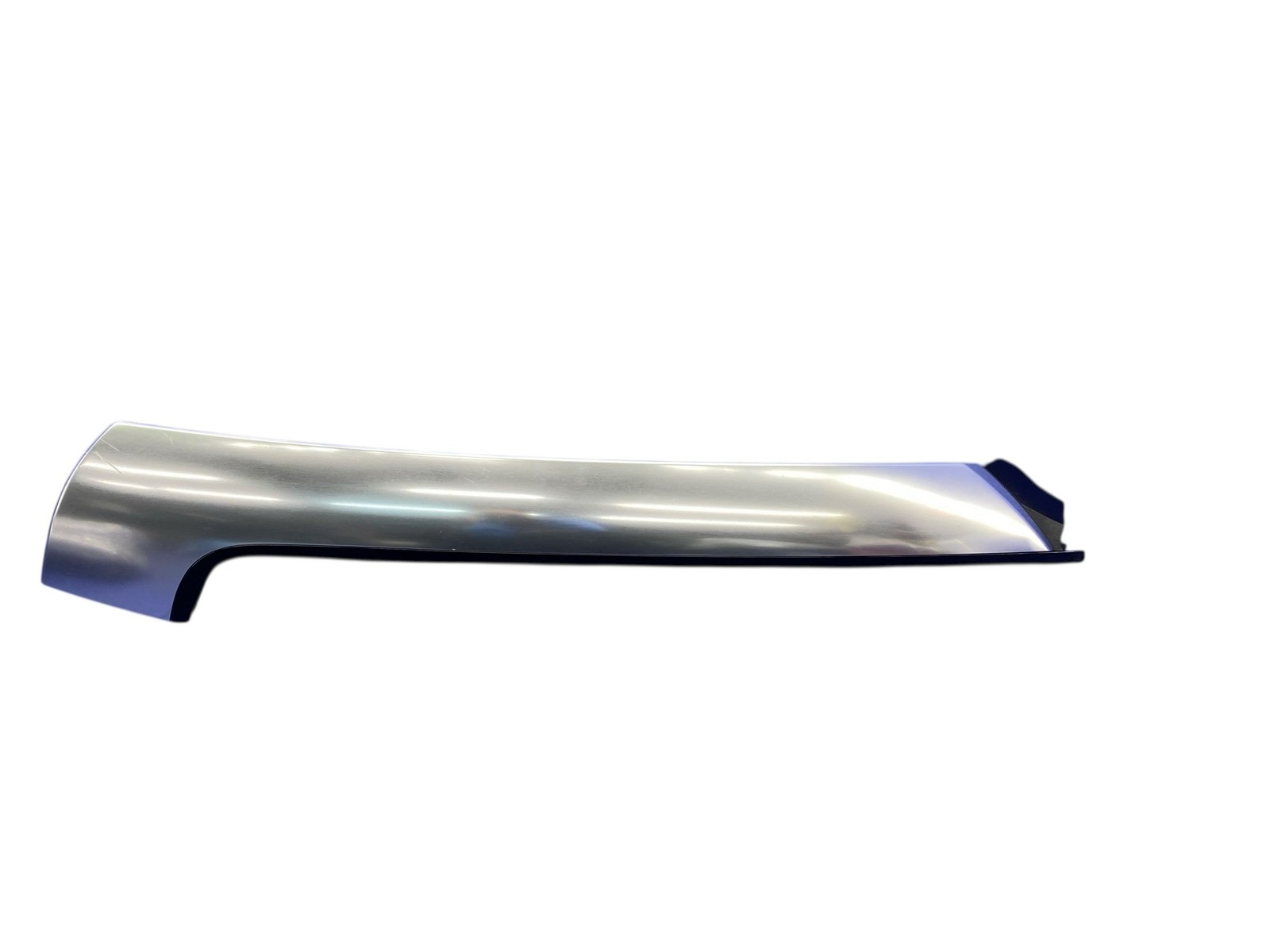 2008-2015 AUDI R8 FRONT LEFT EXTERIOR A PILLAR COVER MOULDING SILVER *SCRATCHES*