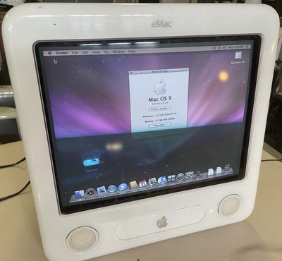 Apple eMac - A1002 - 1.25 GHz -512 MB RAM (Machine 01)