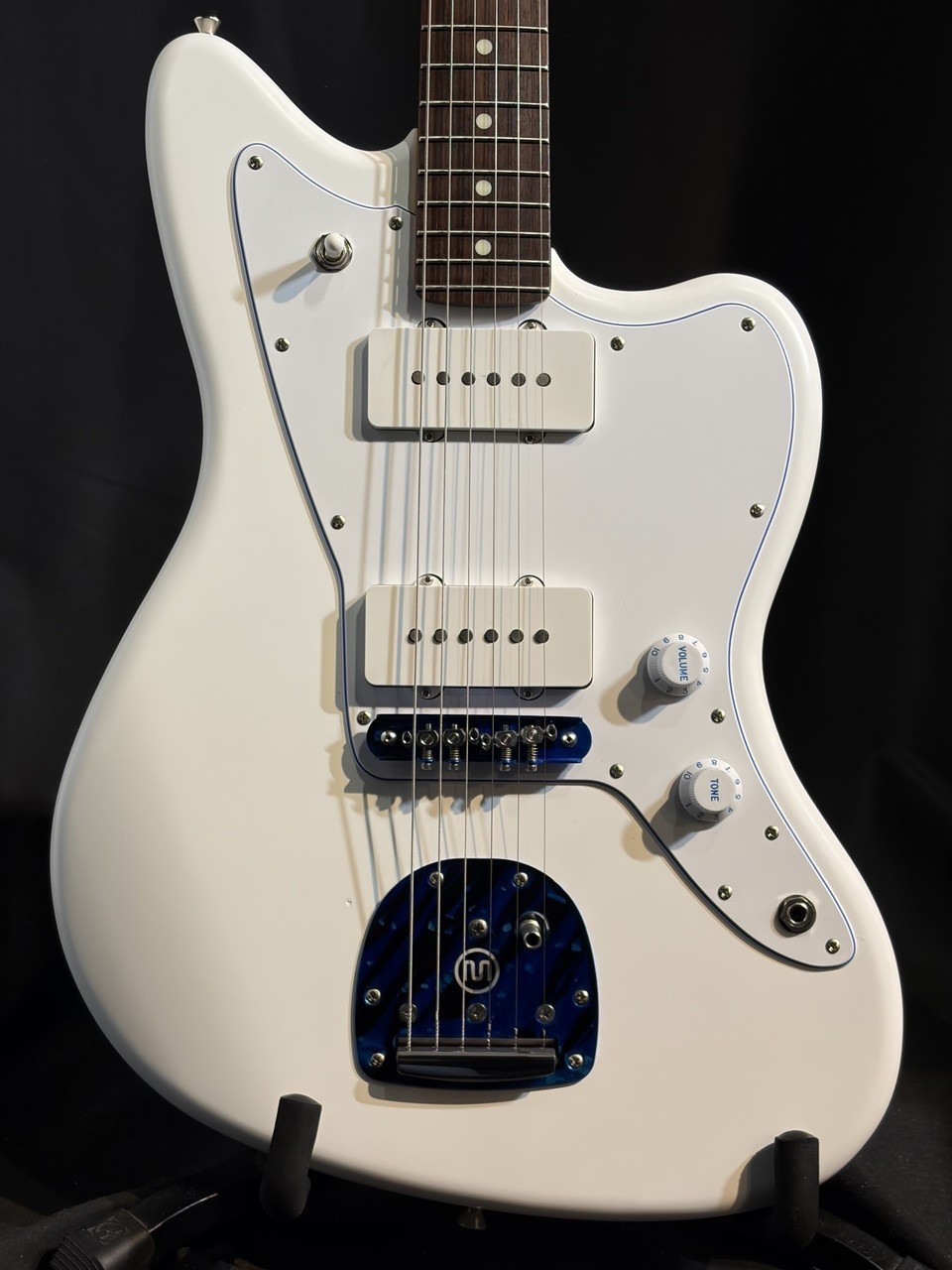 Fender Mij Limited Hybrid Ii Jazzmaster Blanc Used Electric Guitar