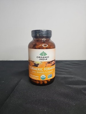 Organic India Turmeric Formula Joint Mobility and Support - 180 Vegetarian Caps
