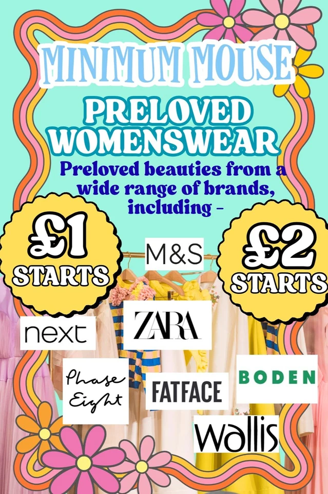 Womens High Street, Premium, Branded - £1 and £2 starts - All Sizes!