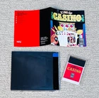 King of Casino (NEC Turbografx 16) Complete Game - Manual & Sleeve - HuCard