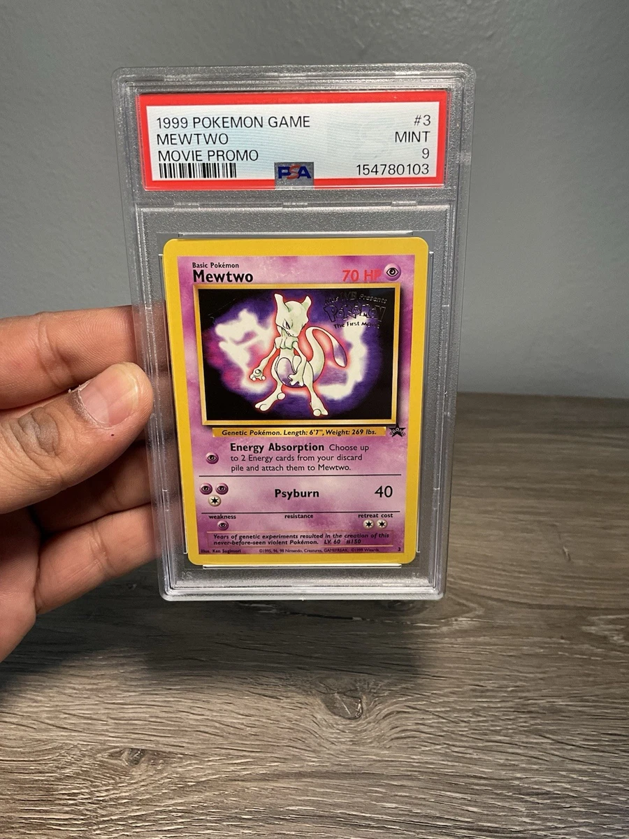 Mewtwo Pokémon TCG Professional Sports Authenticator (PSA) Grade 9