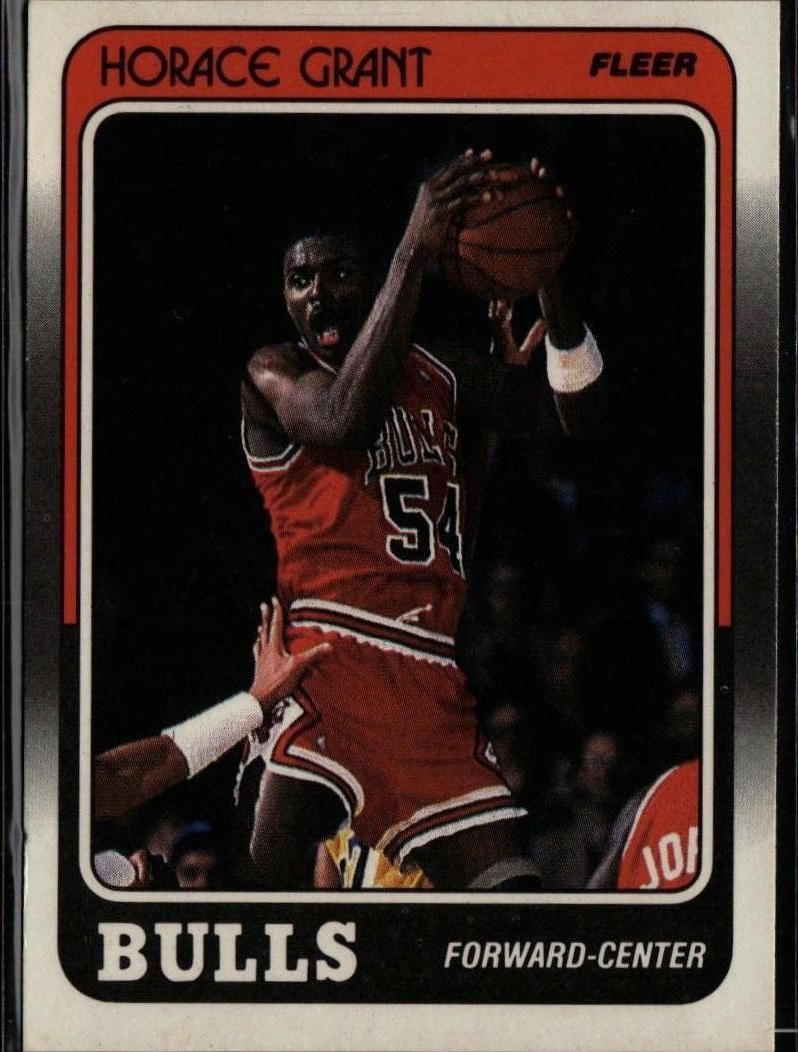 1988-89 Fleer #16 Horace Grant Rookie RC