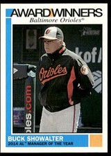 Buck Showalter 2015 Topps Heritage Award Winners #AW-7 Z1