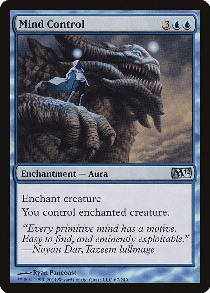 Mind Control Magic 2012 (M12) MTG 67 LP