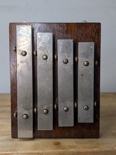 J. C. Deagan Vintage 4 Plate Dinner Chime Wal...