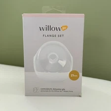 Willow Go Flange Set Includes two 21mm flanges (Brand New/Opened Box)