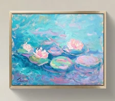 Original Impressionist Painting on 14x11 inch Canvas - Signed by the Artist