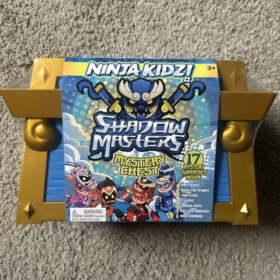 Ninja Kidz Shadow Masters Mystery Chest - 17 Surprises Inside! NEW SEALED