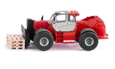Siku Manitou MHT 10230 Telescopic Handler 1:50 Scale 3507 | Diecast Metal, Red