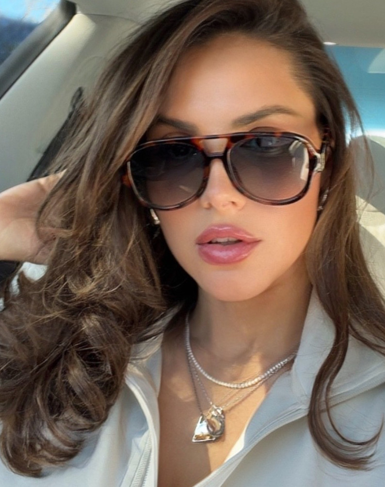 Big Pilot XXL "wild CHERRY" OVERSIZED Metal Gradient Women Sunglasses Shadz  hot