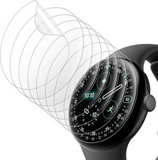 8 Pack Screen Protector for Google Pixel Watch 4/3 45Mm, Soft TPU Self-Healing B