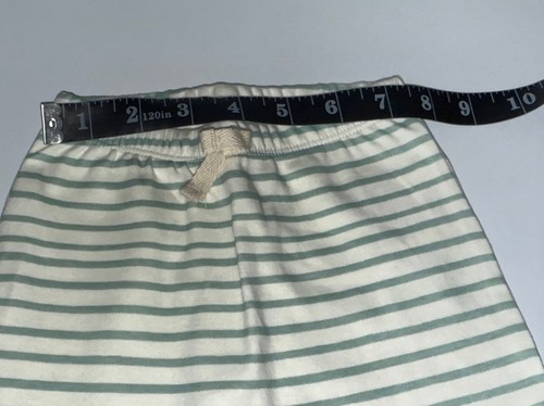 Pehr Set Body Tuta e Pantalone Bambino Cotone Biologico 3 6 Mesi Bianco Verde Righe - Foto 12 di 17