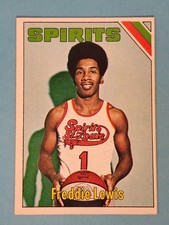 1975-76 Topps Freddie Lewis St Louis Spirits #275 EX-NM+ 🏀