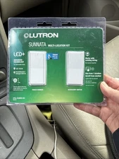 Lutron Sunnata LED Dimmer & Accessory Switch 3 Way Kit - White (STCL-153MRH-WH)
