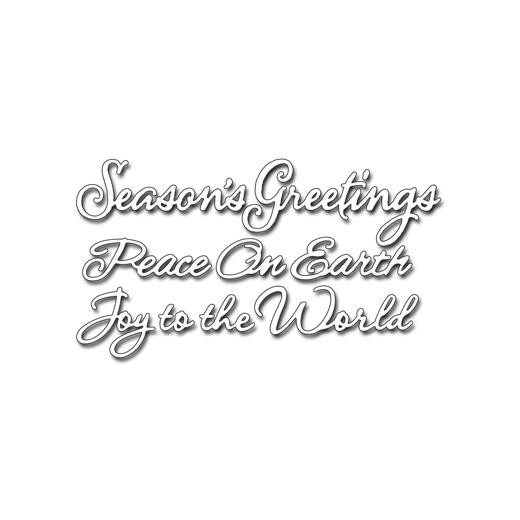 Penny Black Creative Cutting Dies - World Of Wishes 51-067