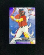 2025 Topps Bowman's Best Ronald Acuna Jr #13 Purple Refractor 42/250 Braves QI95
