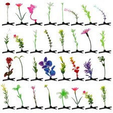 100pcs Plant Hairpins, Cute Bean Sprout Hair Clip Funny Mushroom Hair Clips G...