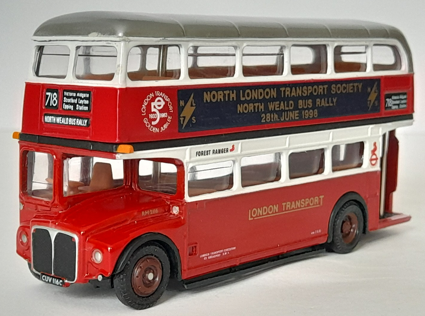 EFE 15619B AEC Routemaster Double Deck Bus - North Weald Bus Rally 1998