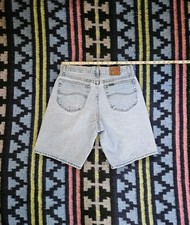 Vintage 90s Riveted by Lee Light Wash Denim Shorts