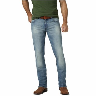Wrangler Men's Retro  Slim Straight Light Wash Jeans 88MWZJK