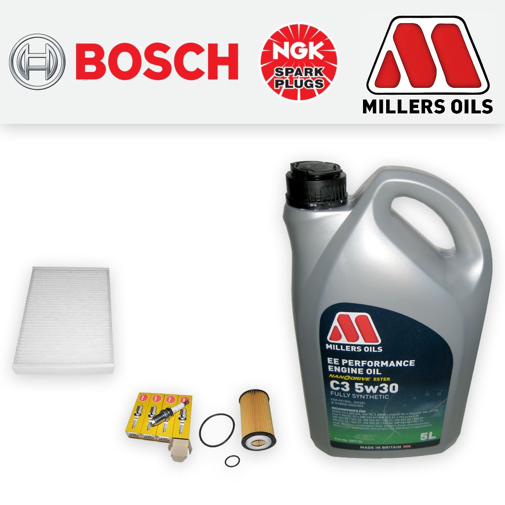 SERVICE KIT for VAUXHALL ASTRA H MK5 1.6 16V Z16XER OIL CABIN FILTERS PLUGS +OIL