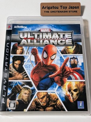 PS3 Marvel Ultimate Alliance PlayStation3 Sony Used Video Game JAPAN