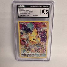 Pikachu (Secret) 160/159 SWSH: Crown Zenith Holo for sale online