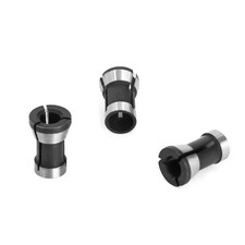 New and Durable 3pcs Router Bit Collet Chuck Clamping Adapter for CNC Engraving