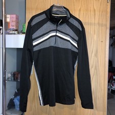 luhta herren Pulli M Schwarz Grau 